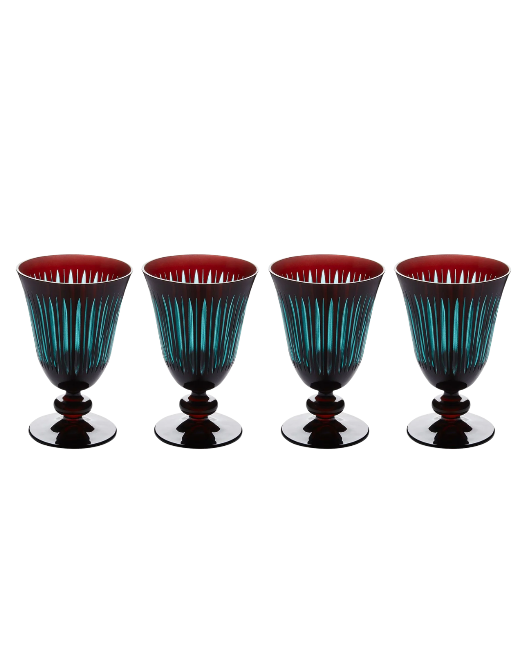 Prism Wine Glasses (Set of 4)