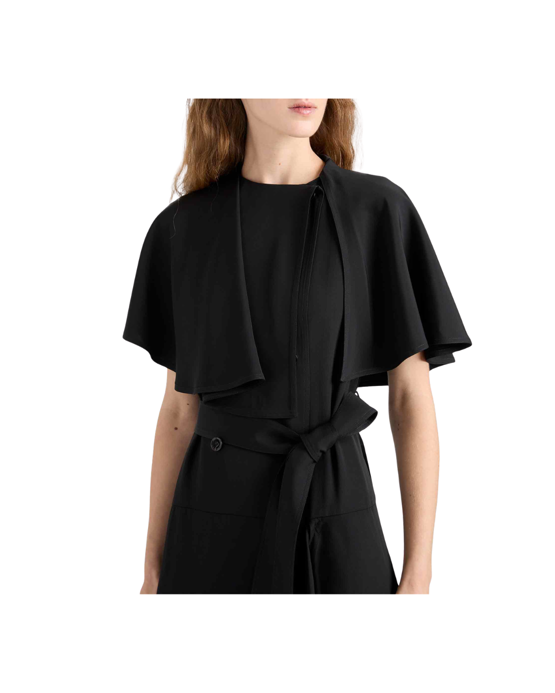 Isolde Dress in Viscose Twill