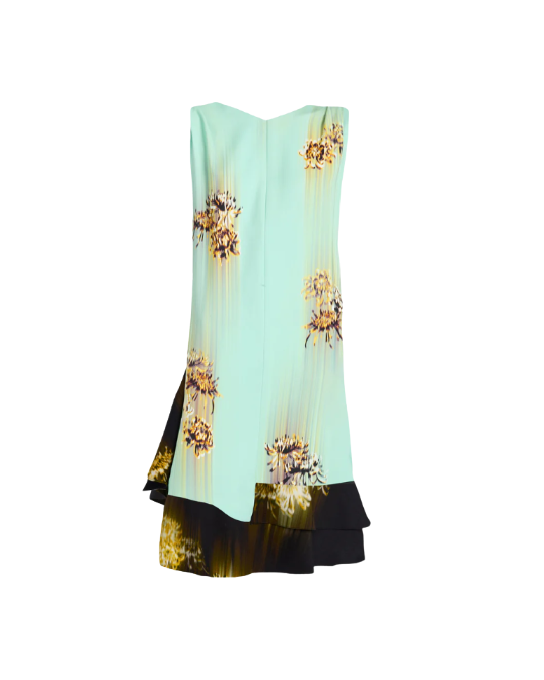 Rhetta Dress in Printed Viscose Cady