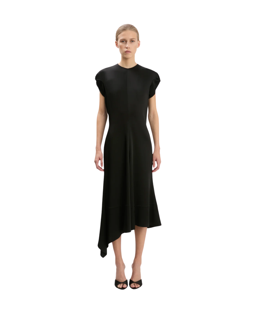 Twist Shoulder Dress