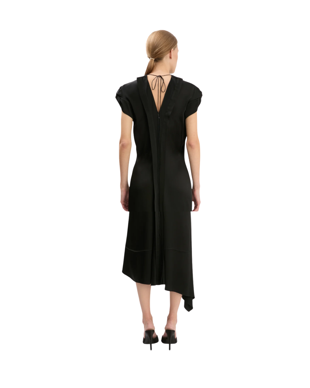 Twist Shoulder Dress