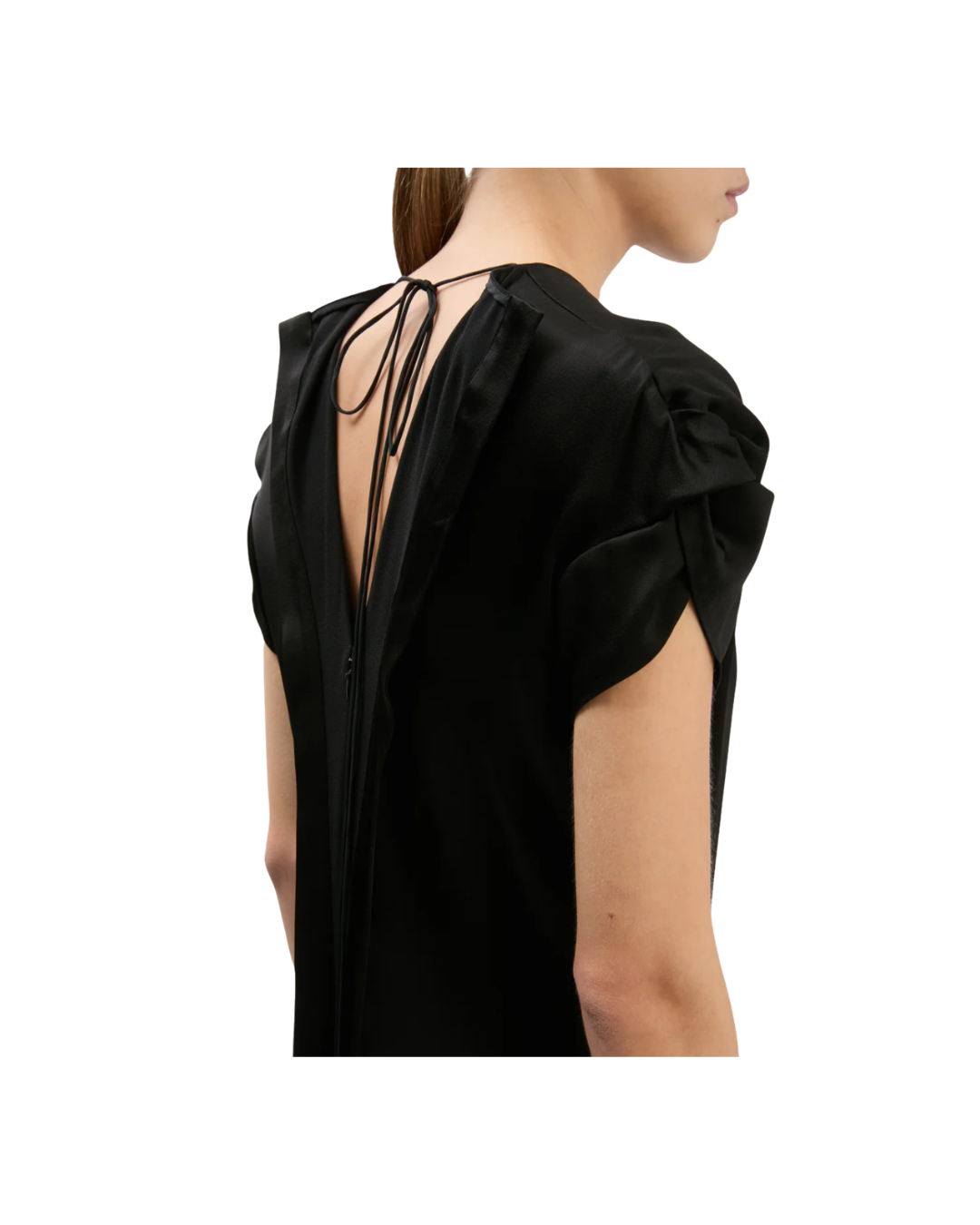 Twist Shoulder Dress