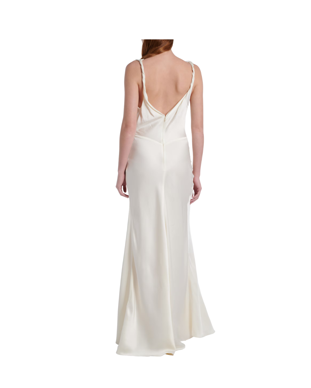 Asymmetric Drape Gown