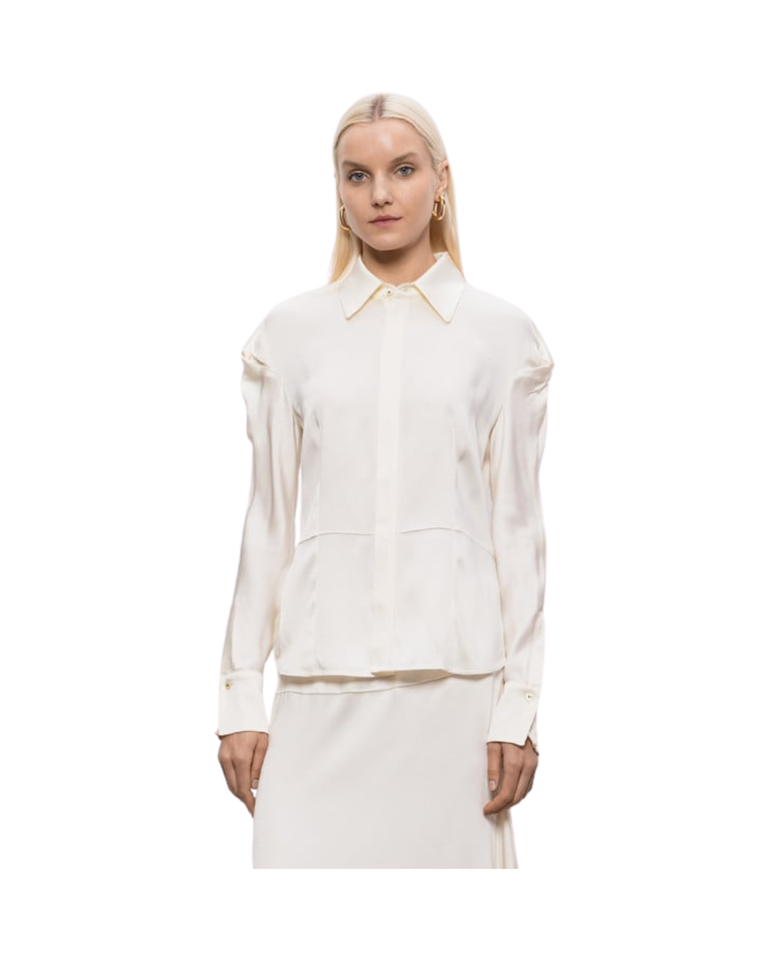 Twist Shoulder Blouse
