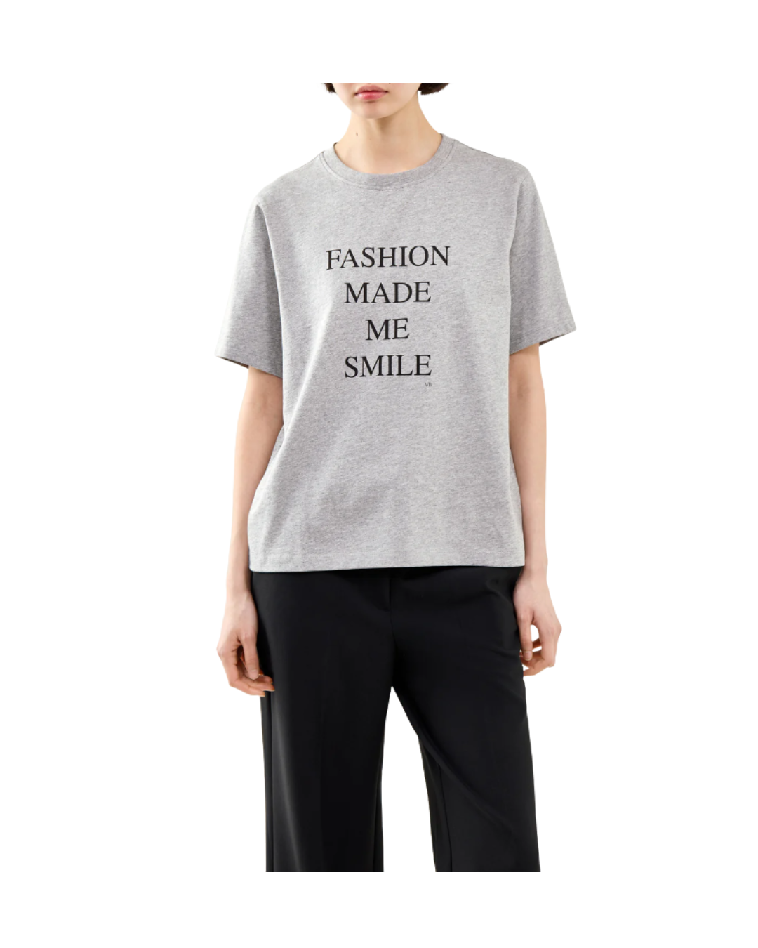 Slogan Tee - Fashion Made Me Smile