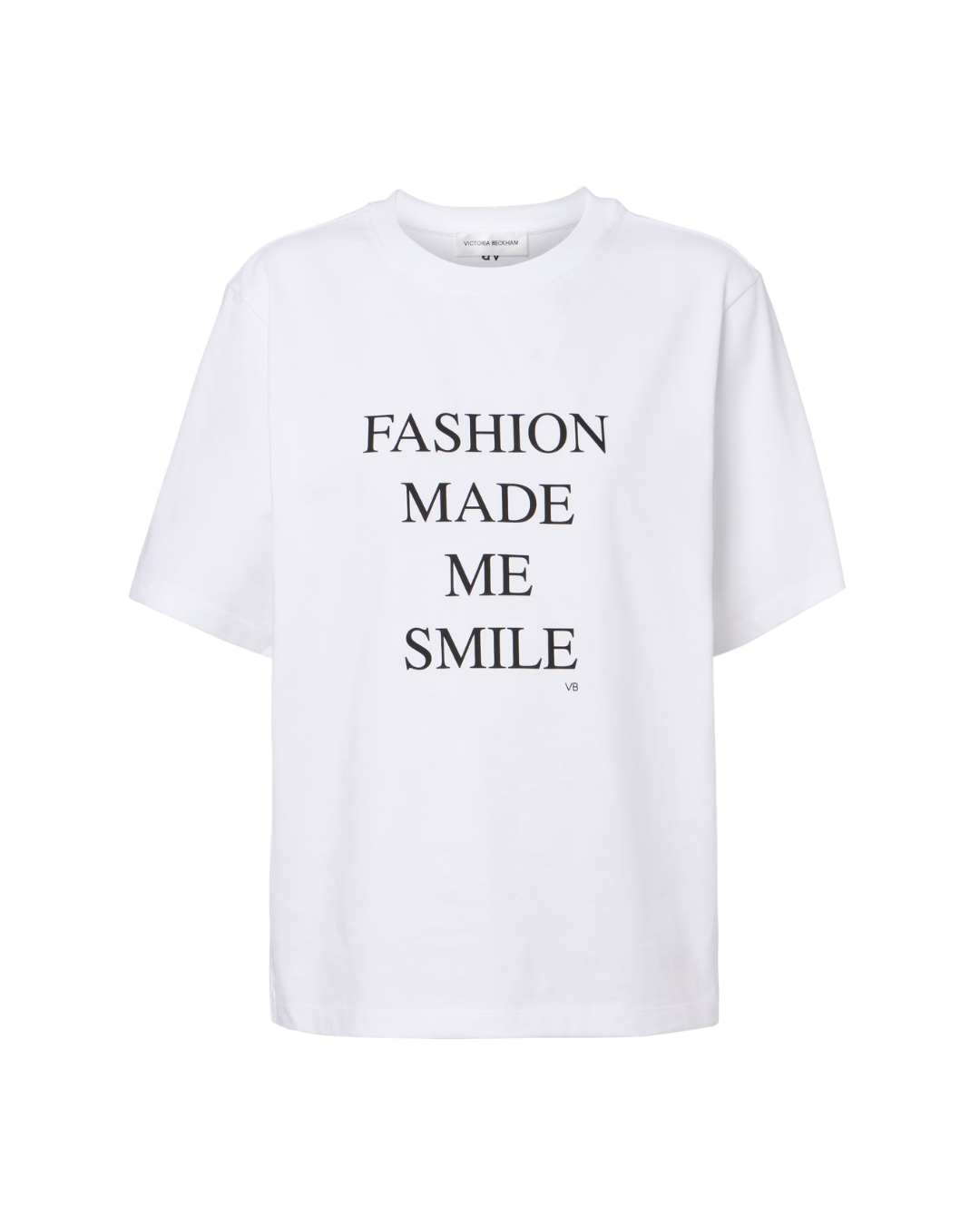 Slogan Tee - Fashion Made Me Smile