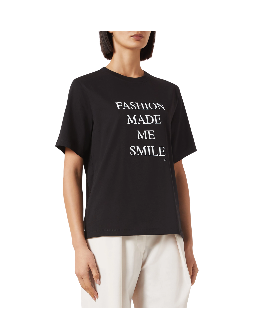 Slogan Tee - Fashion Made Me Smile