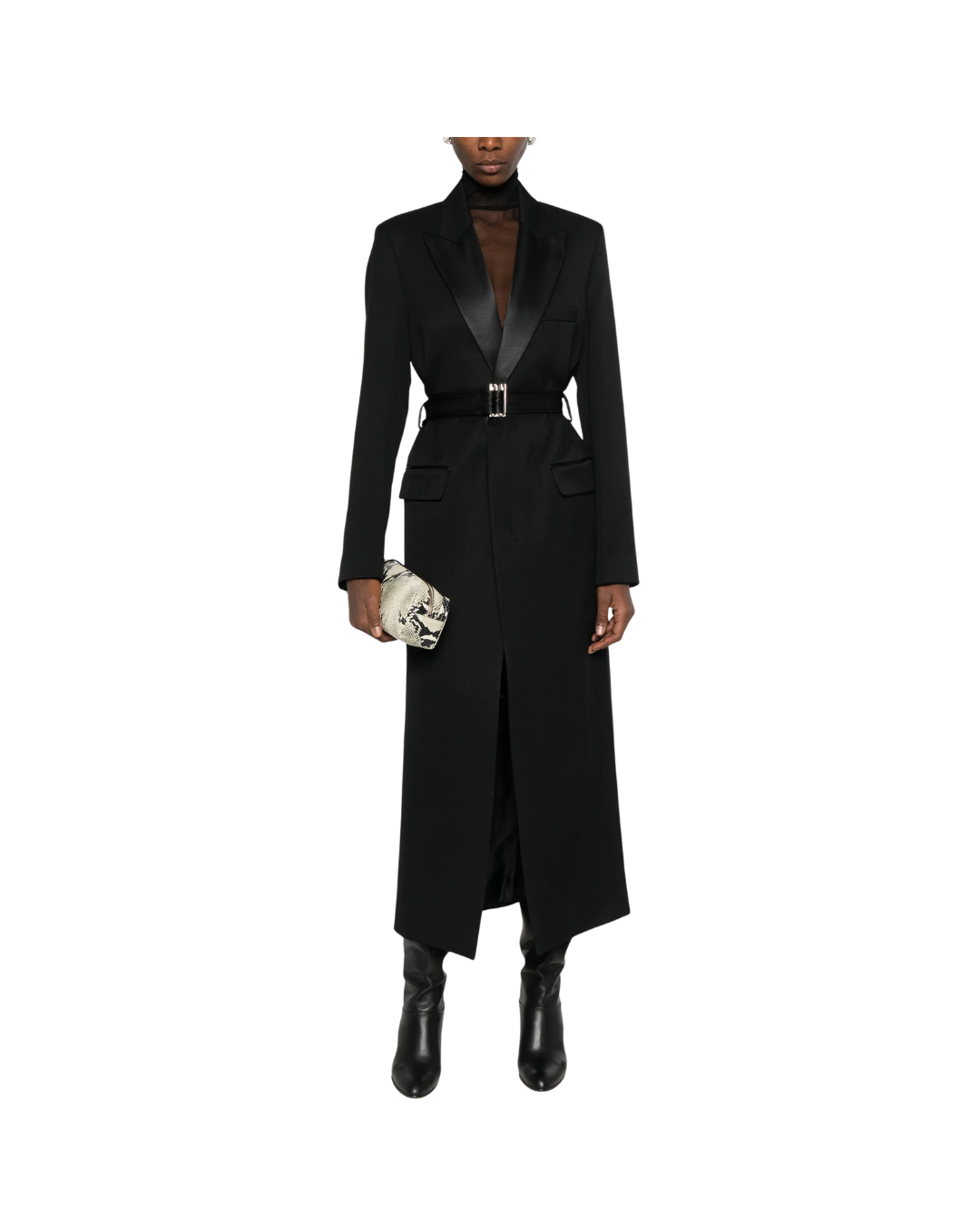 Belted Tailored Coat
