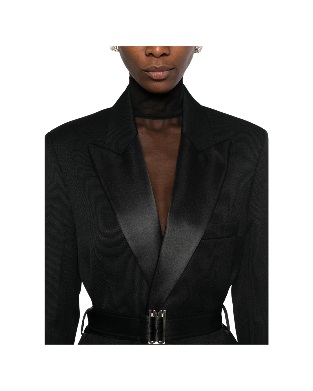 Belted Tailored Coat