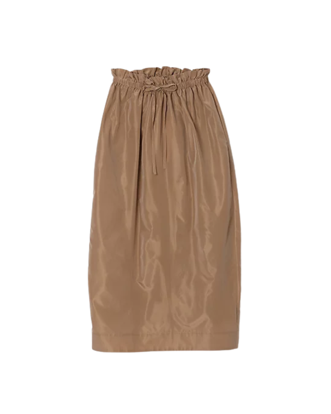 Gathered Waist Tulip Skirt