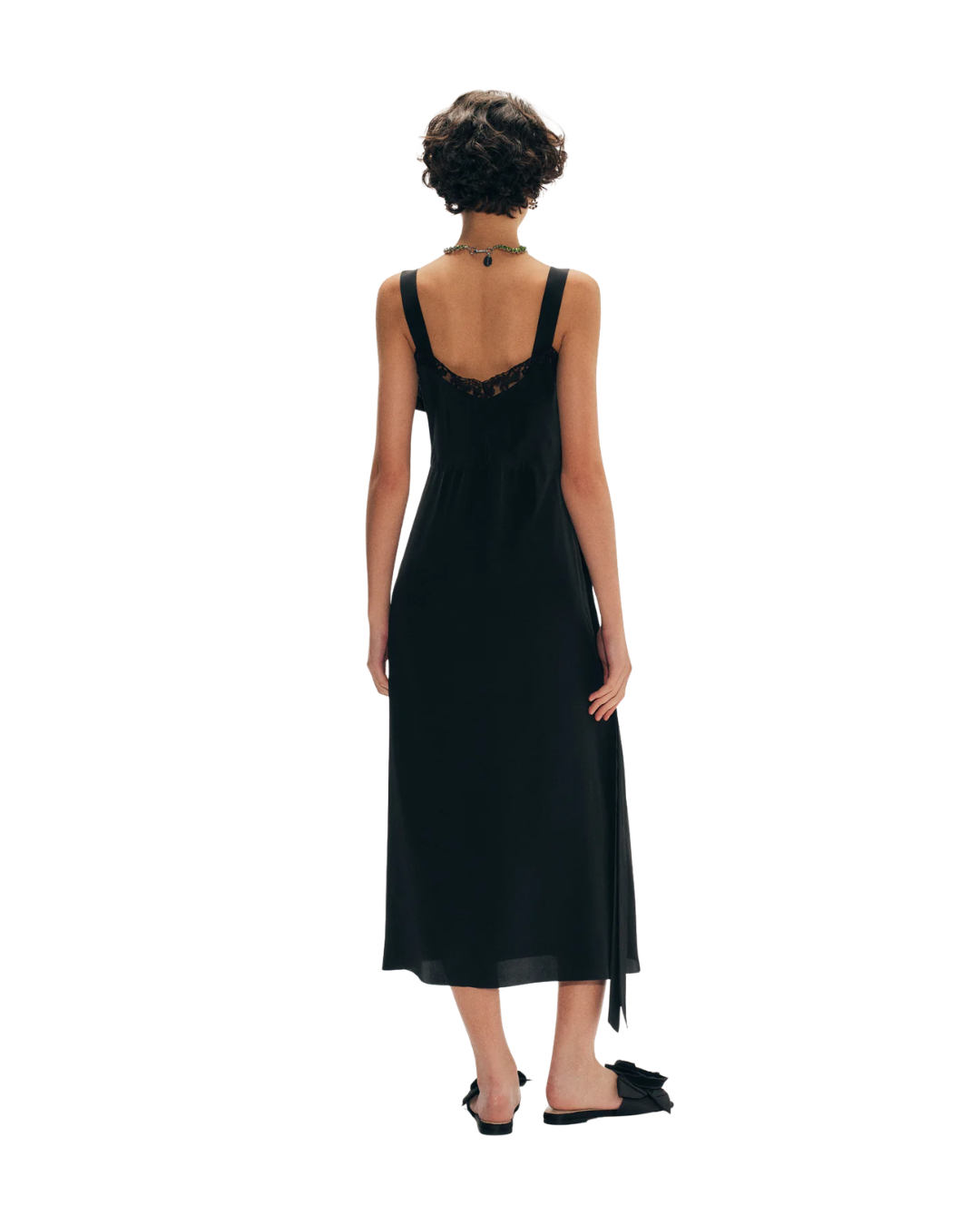Bow Sash Slip Dress