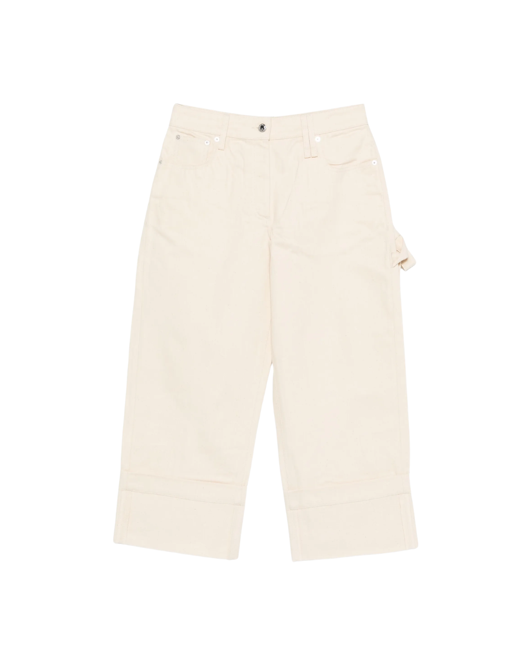 Straight Leg Bow Loop Jeans