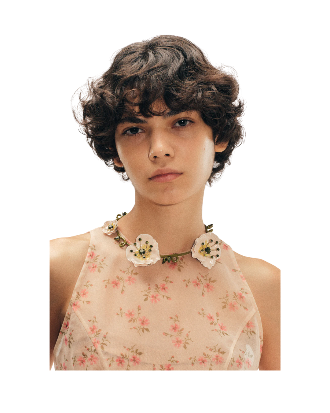 Turbo Blooming Poppy Necklace