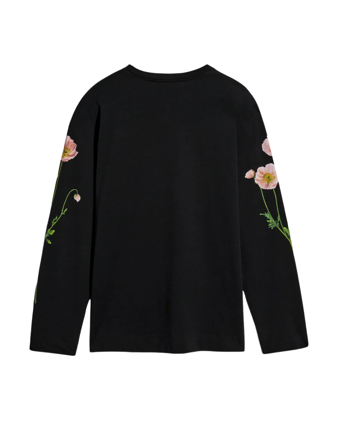 Poppy Field Print Long Sleeve T-Shirt
