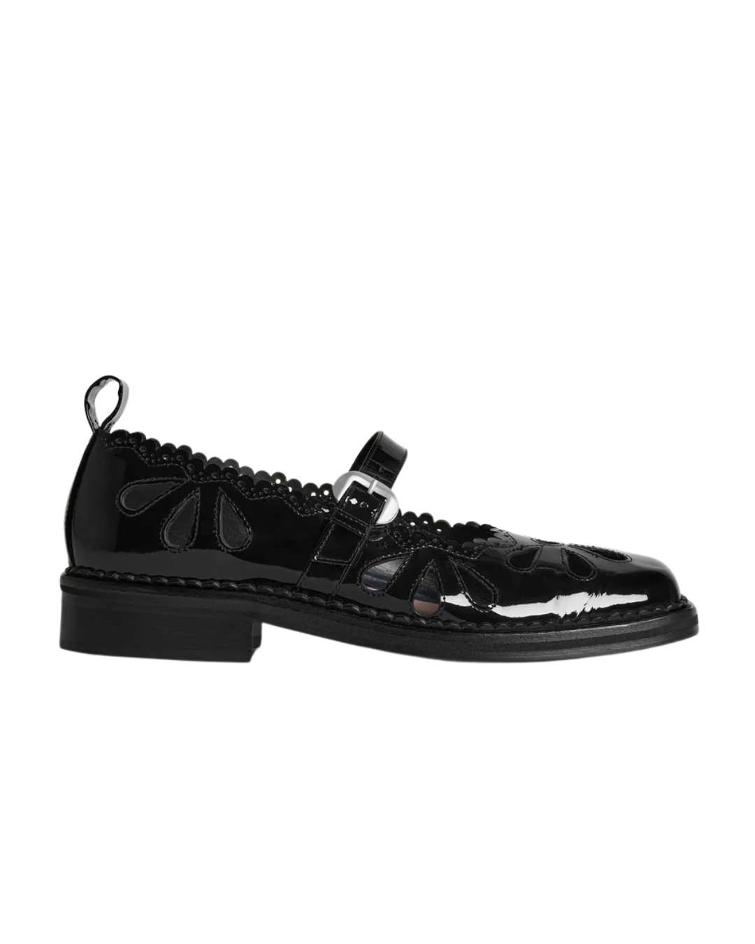 Daisy Cutout Mary Jane Brogue