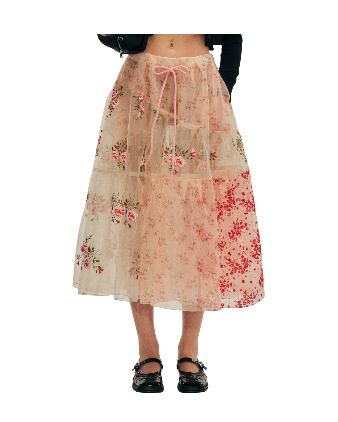 Daisy Cutout Mary Jane Brogue
