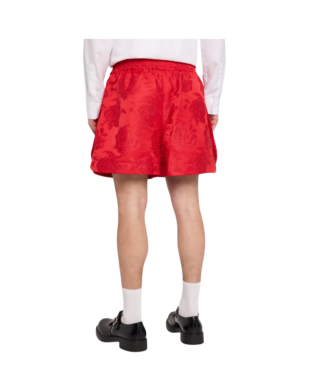Split-hem Rose Shorts