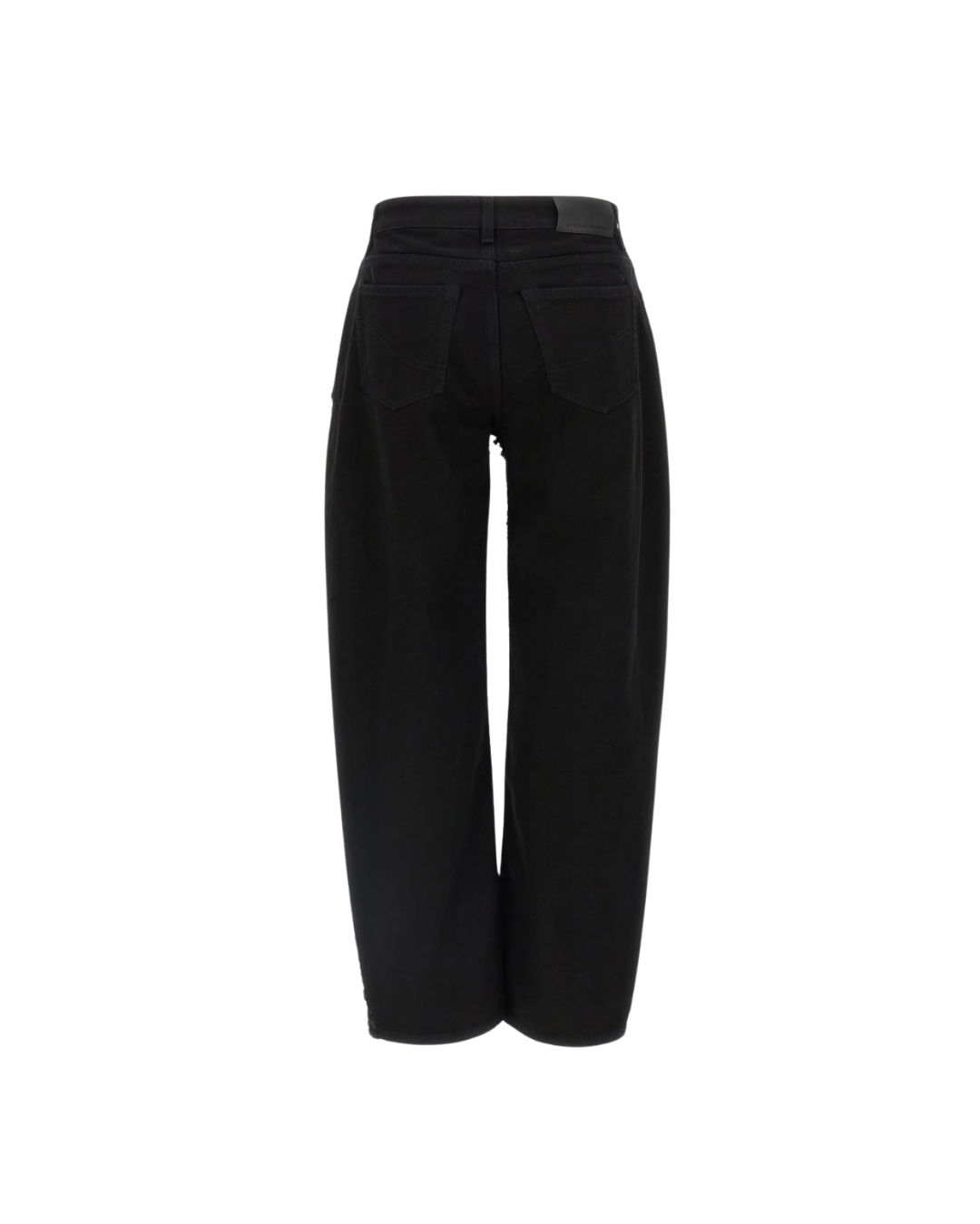 Mid Waist Laser Boucle Relaxed Curve Jeans