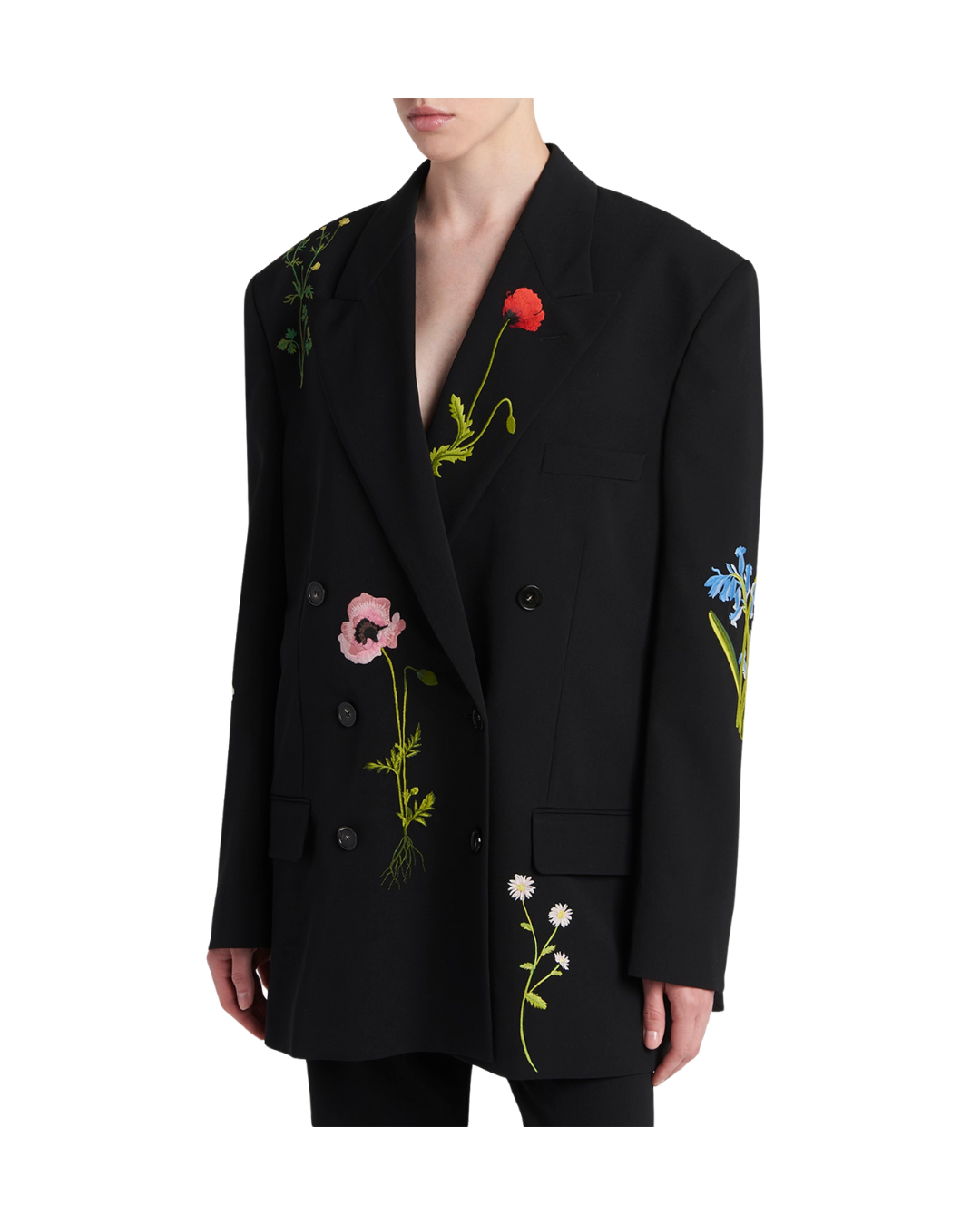 Double-Breasted Boyfriend Blazer
