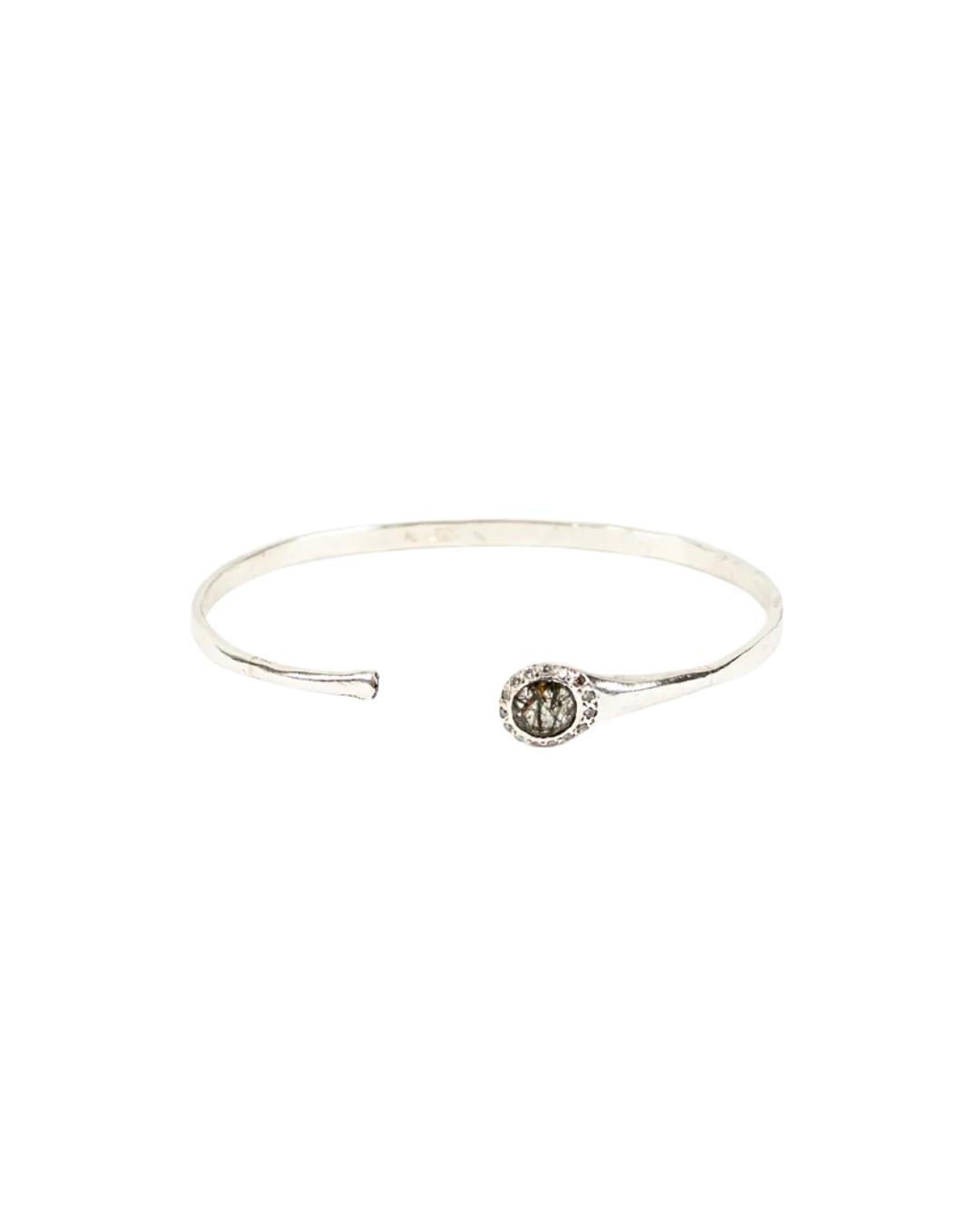 Tove Bracelet With Green Rutilated Quartz