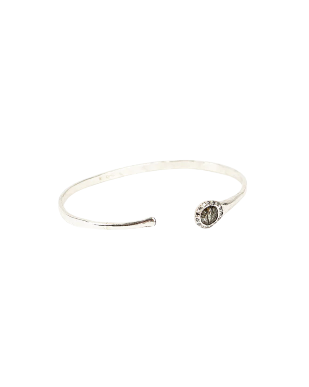 Tove Bracelet With Green Rutilated Quartz