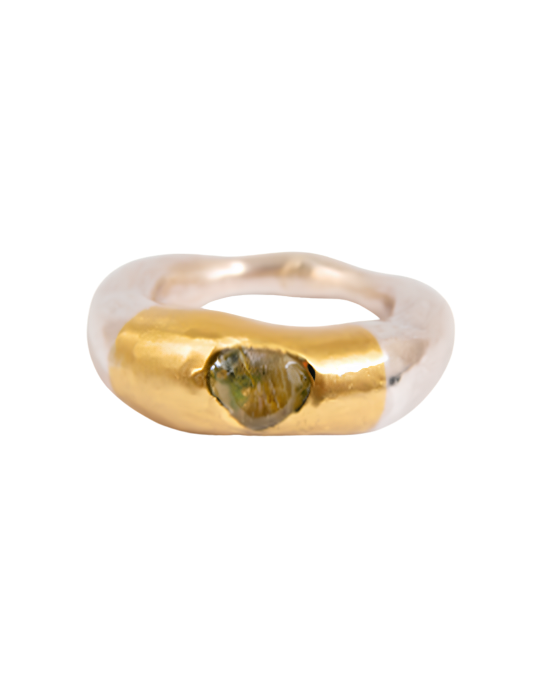 Sei Copper Ring With Quartz
