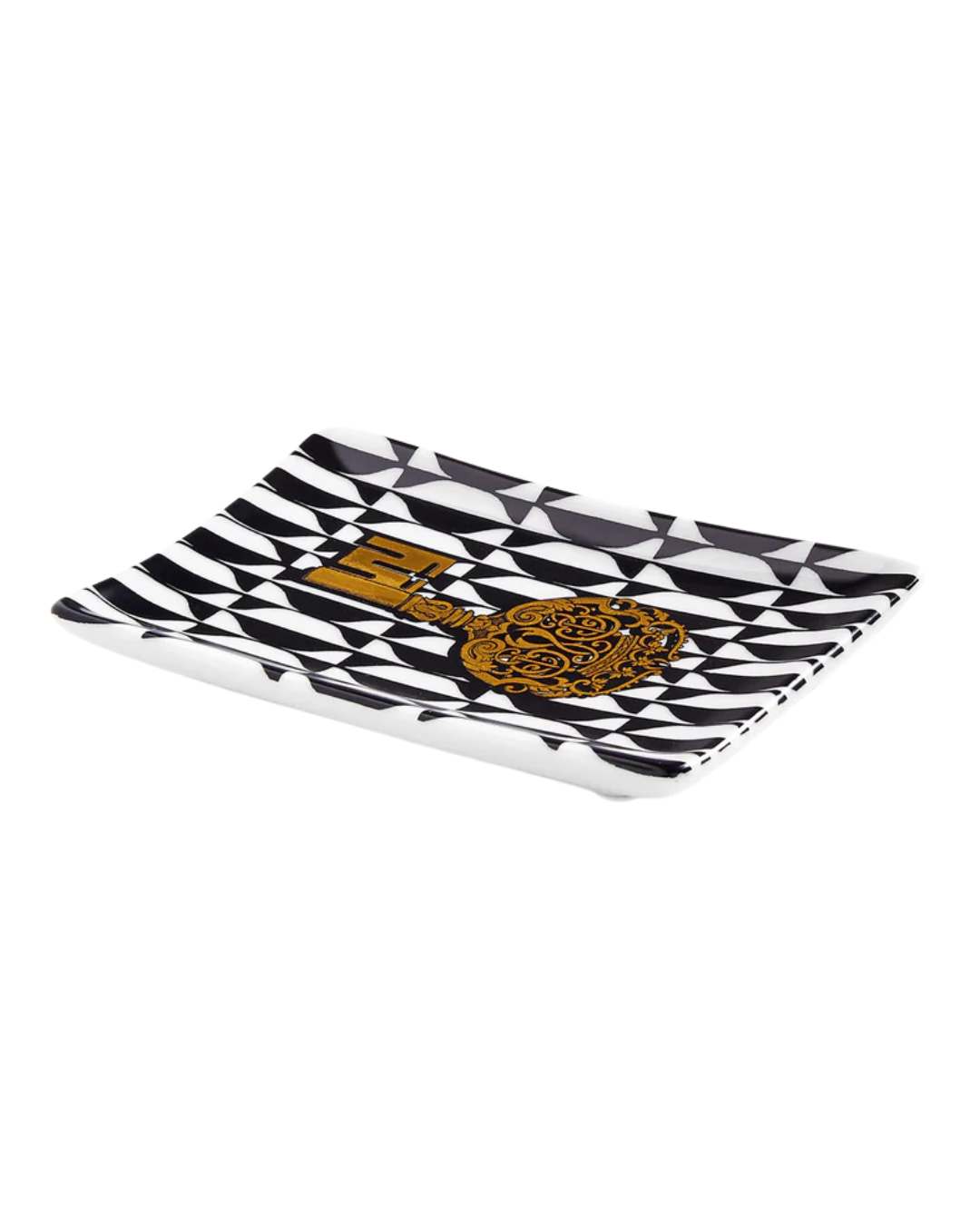 Rectangular Ashtray Chiavi & Losanghe