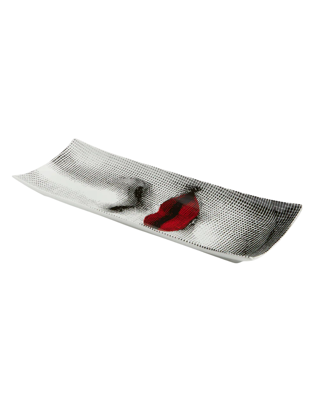 Rectangular Tray Red Lips - Tema e Variazioni n.397