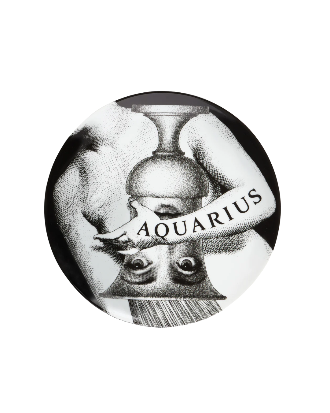 Zodiaco Aquarius - Tema e Variazioni Wall Plate n.358