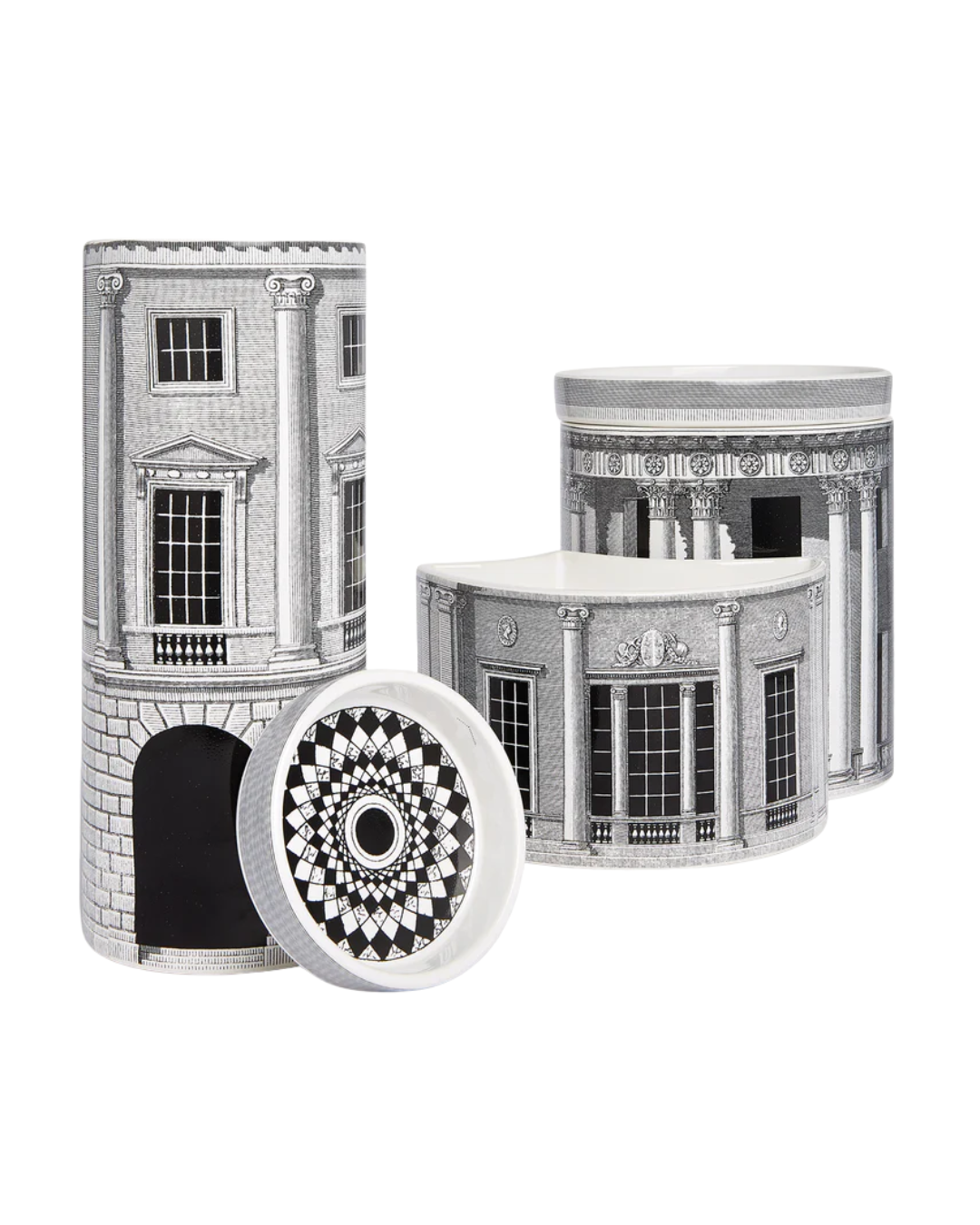 NEL MENTRE Set of three scented Candles - Architettura Décor - Immaginazione Fragrance