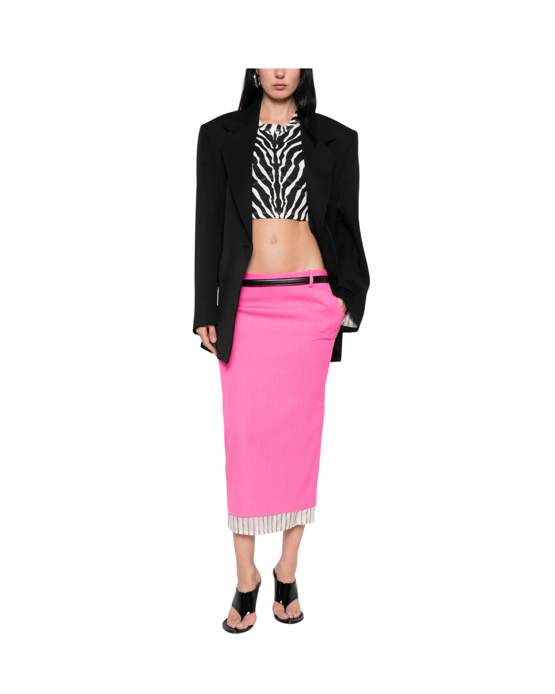 Notched-lapels Blazer