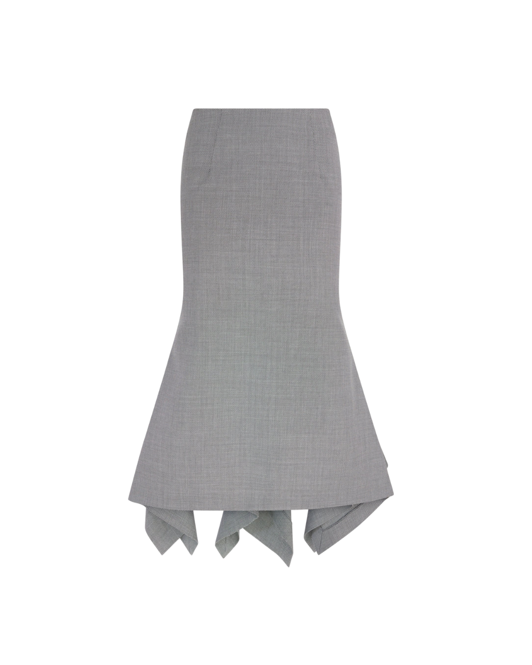 Grey Midi Skirt