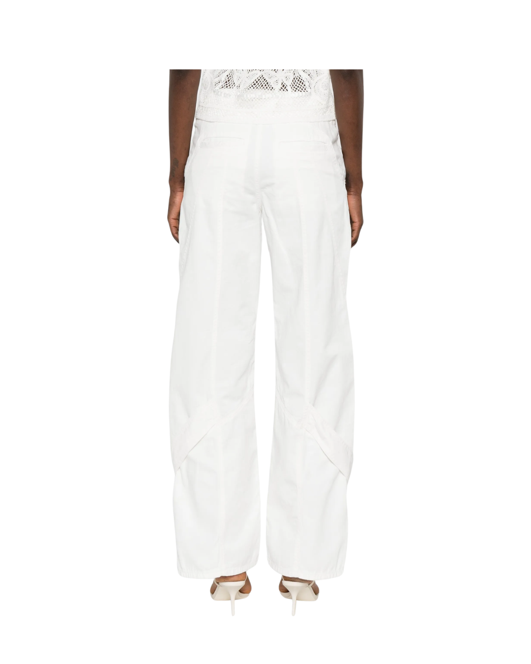 Wide Leg Cotton Bull Pants
