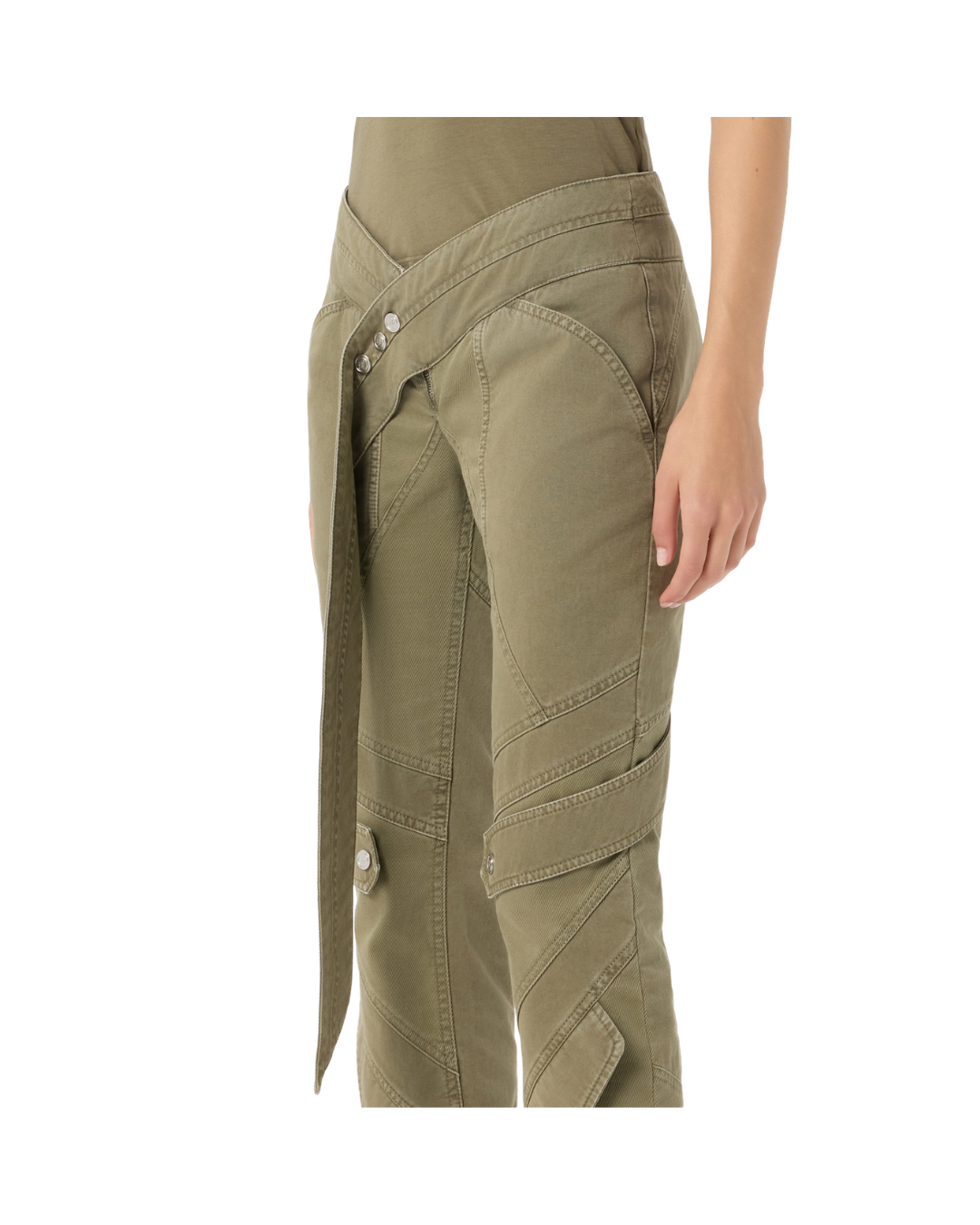 Skinny Cotton Bull Pants