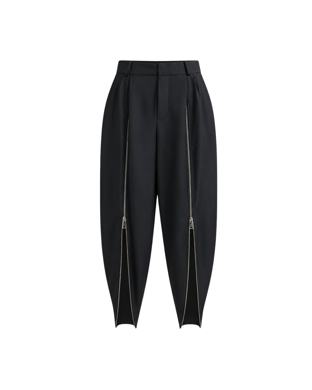 Double Zipped Sarouel Pants
