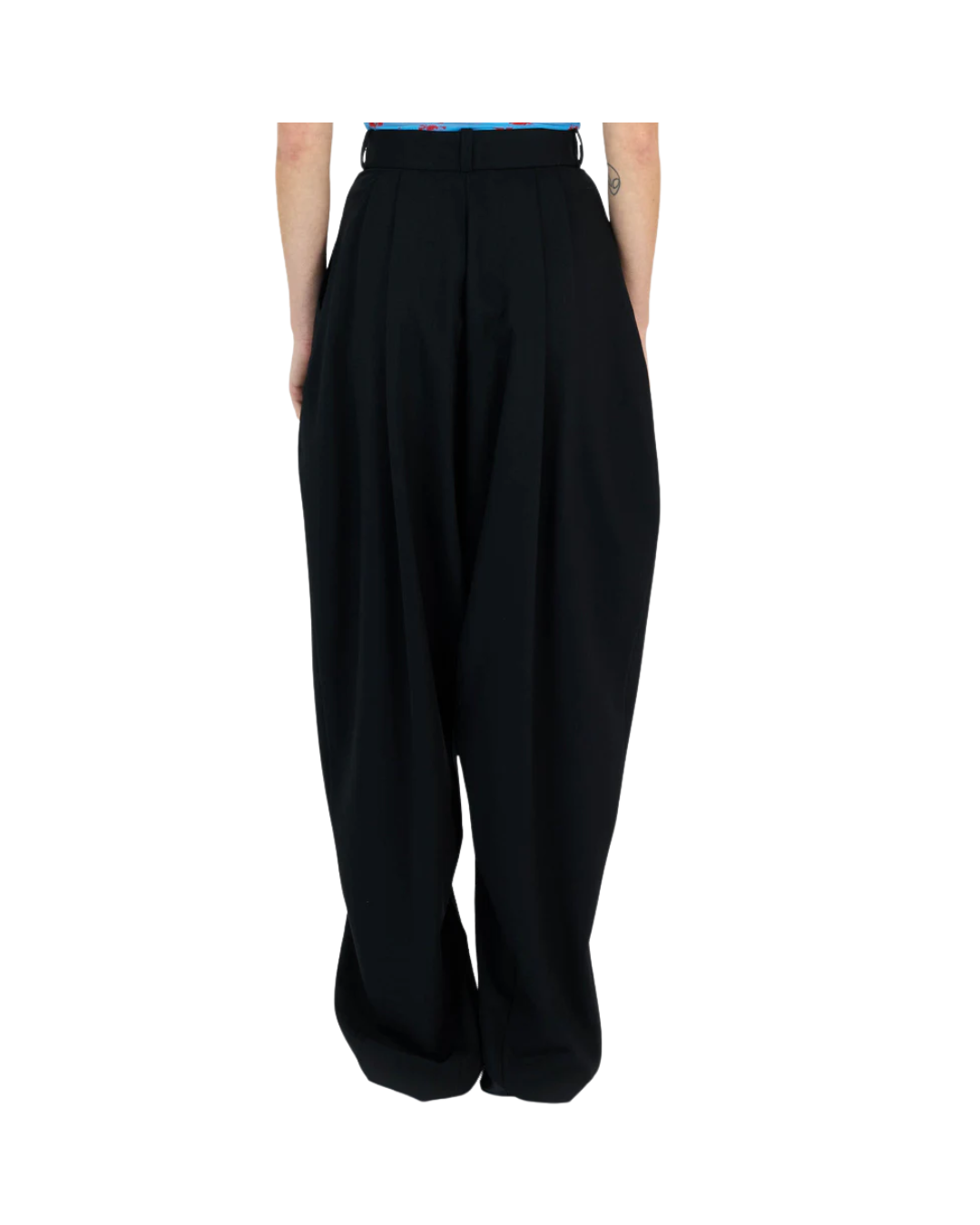 Double Zipped Sarouel Pants