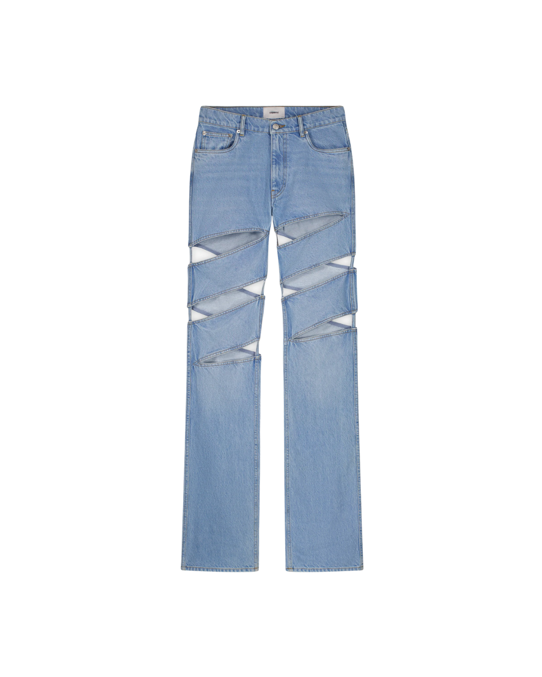 Spiral Denim Pants