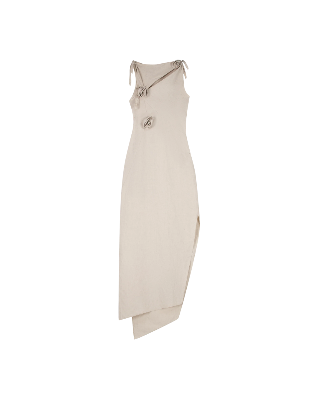 Linen Flower Gown