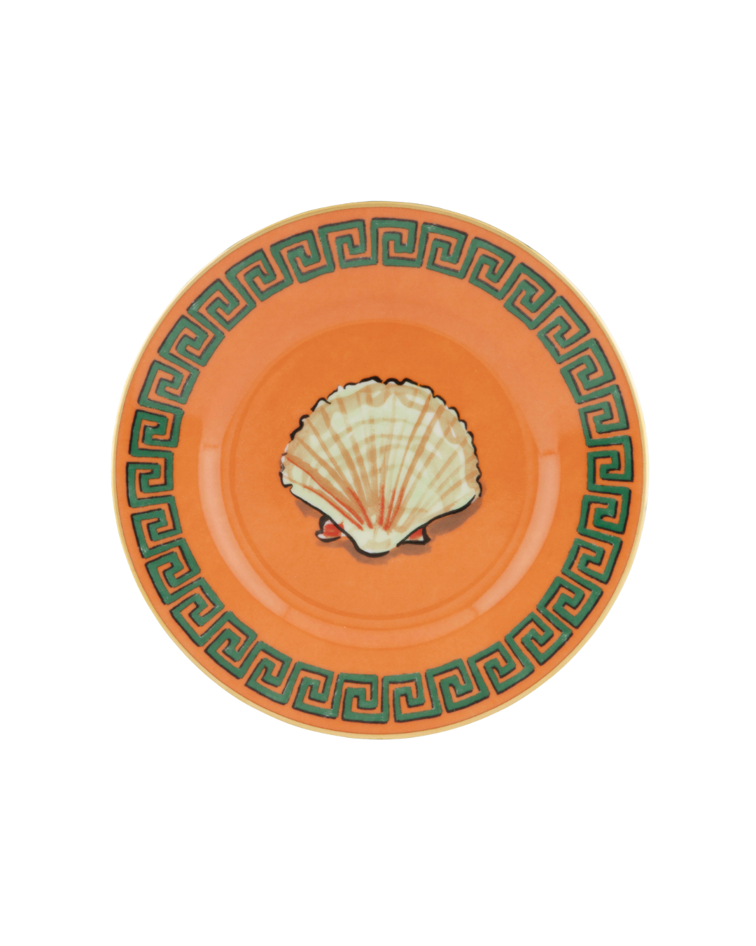 Rock Orange Bread Plate