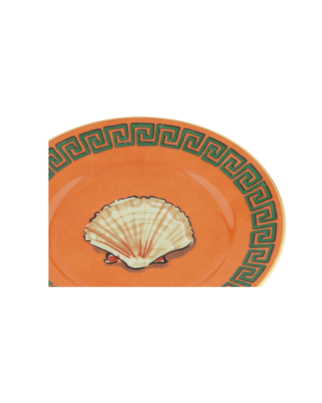 Rock Orange Bread Plate