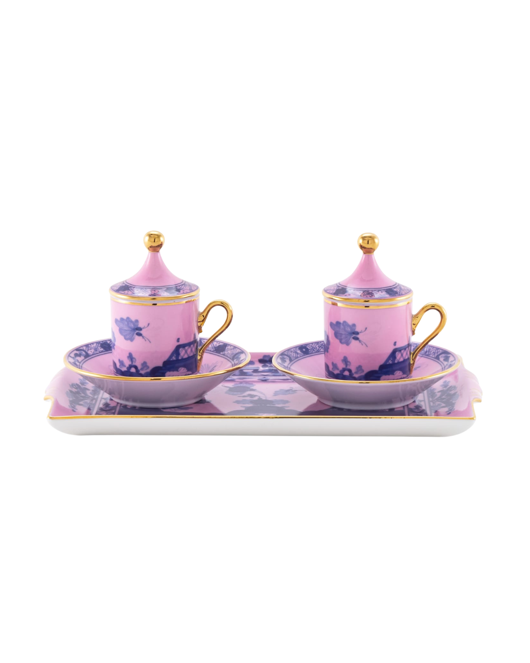 Espresso Set For Two With Tray