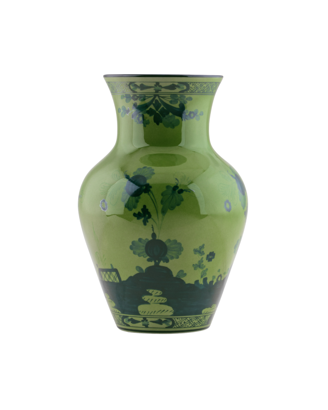 Malachite Ming Vase