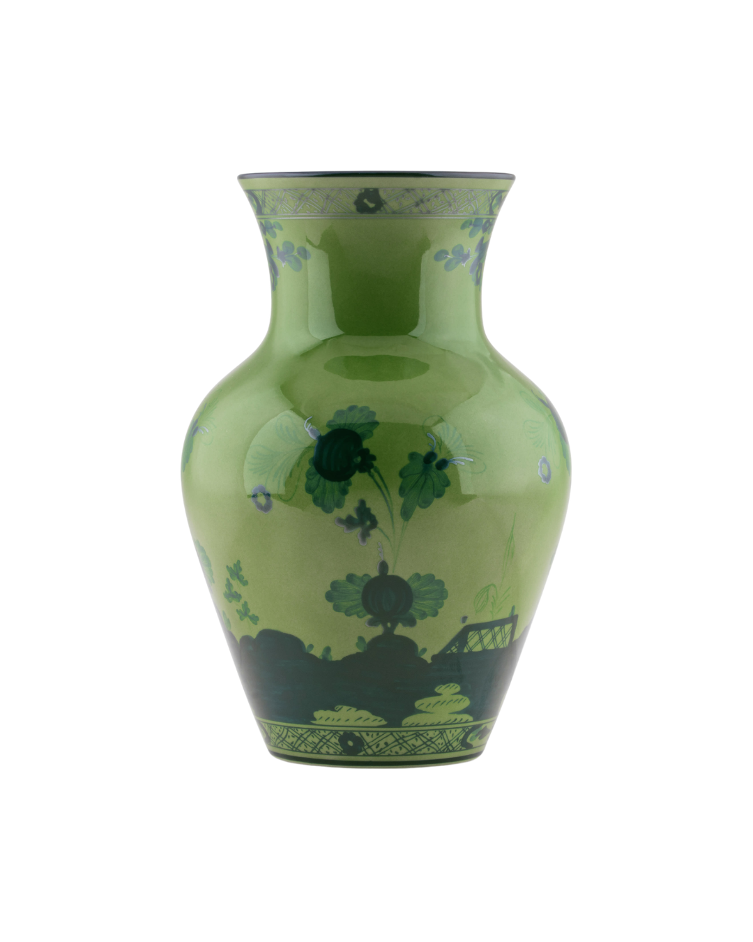Malachite Ming Vase