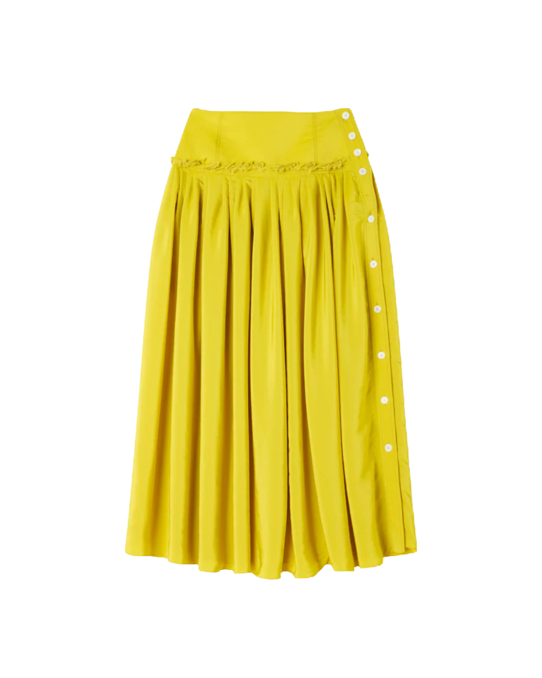 Basque Skirt In Charmeuse