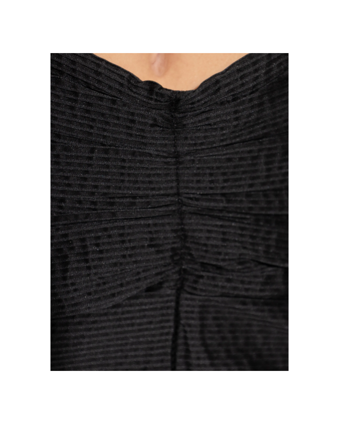 Draped Belt Skirt
