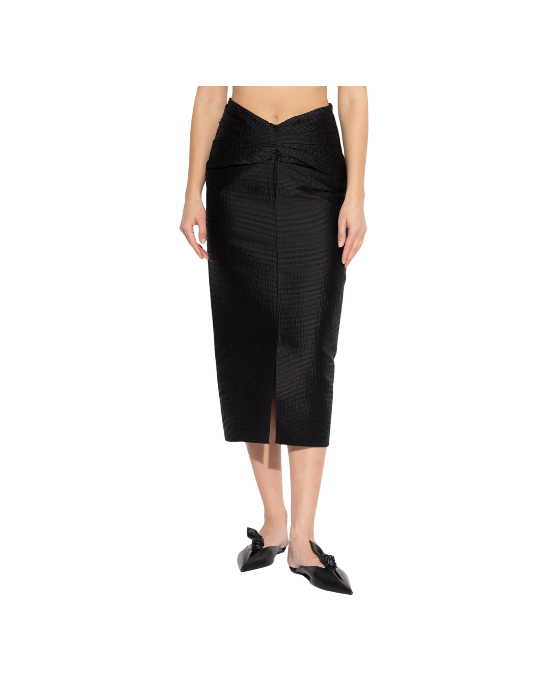 Draped Belt Skirt