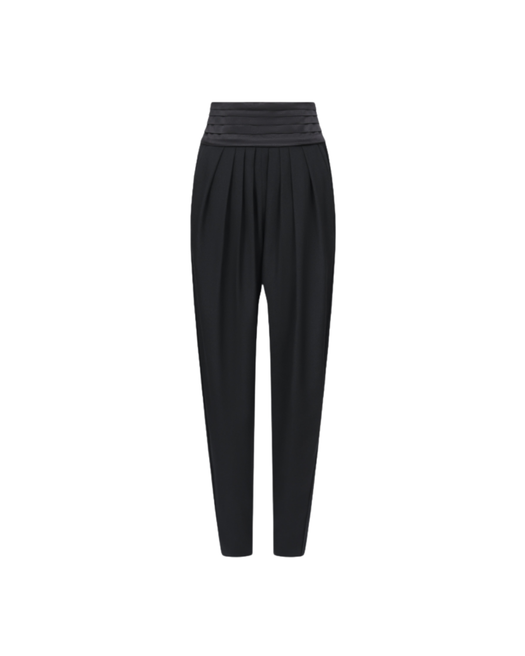 Draped Belt Trousers