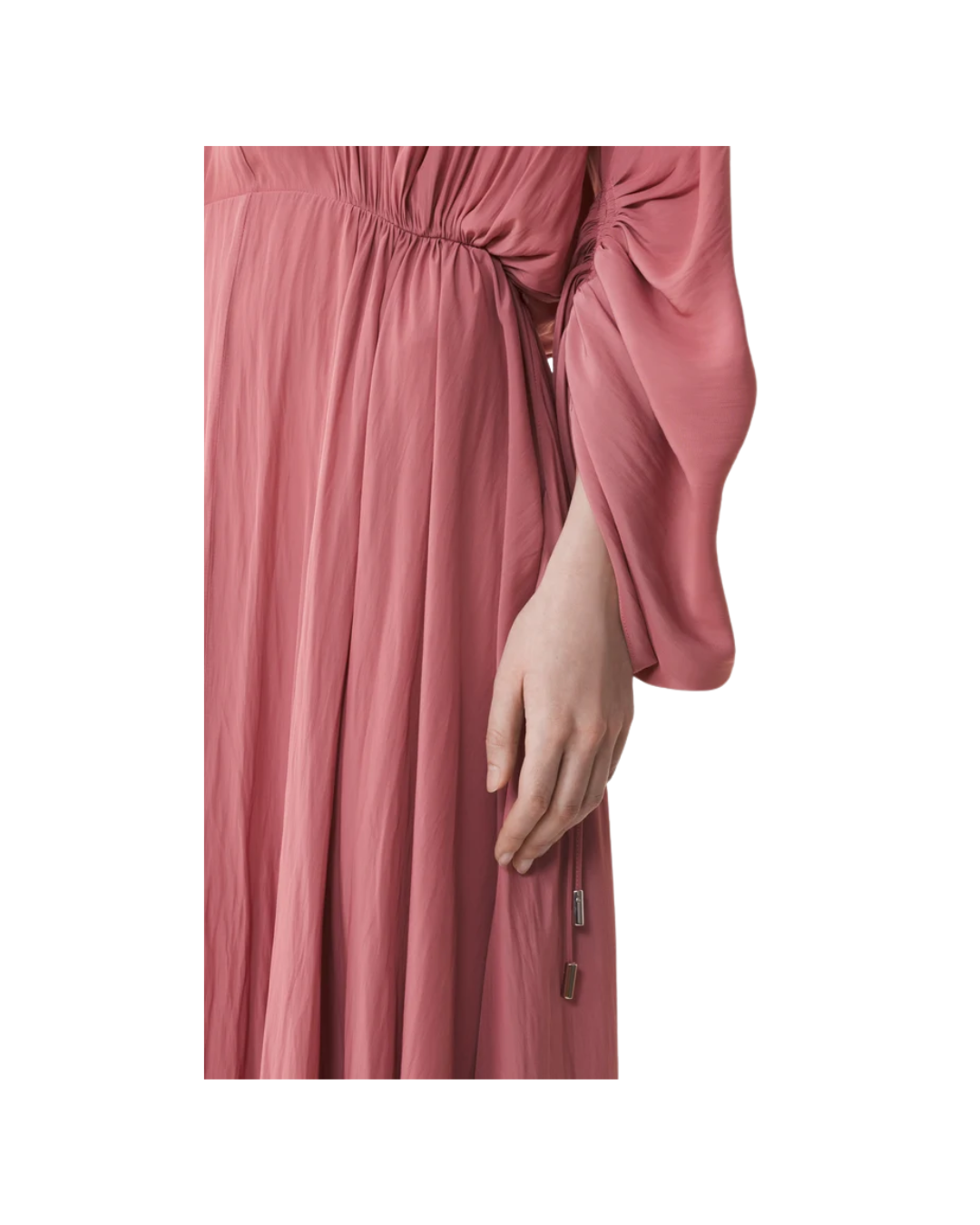 Fitted Charmeuse Dress
