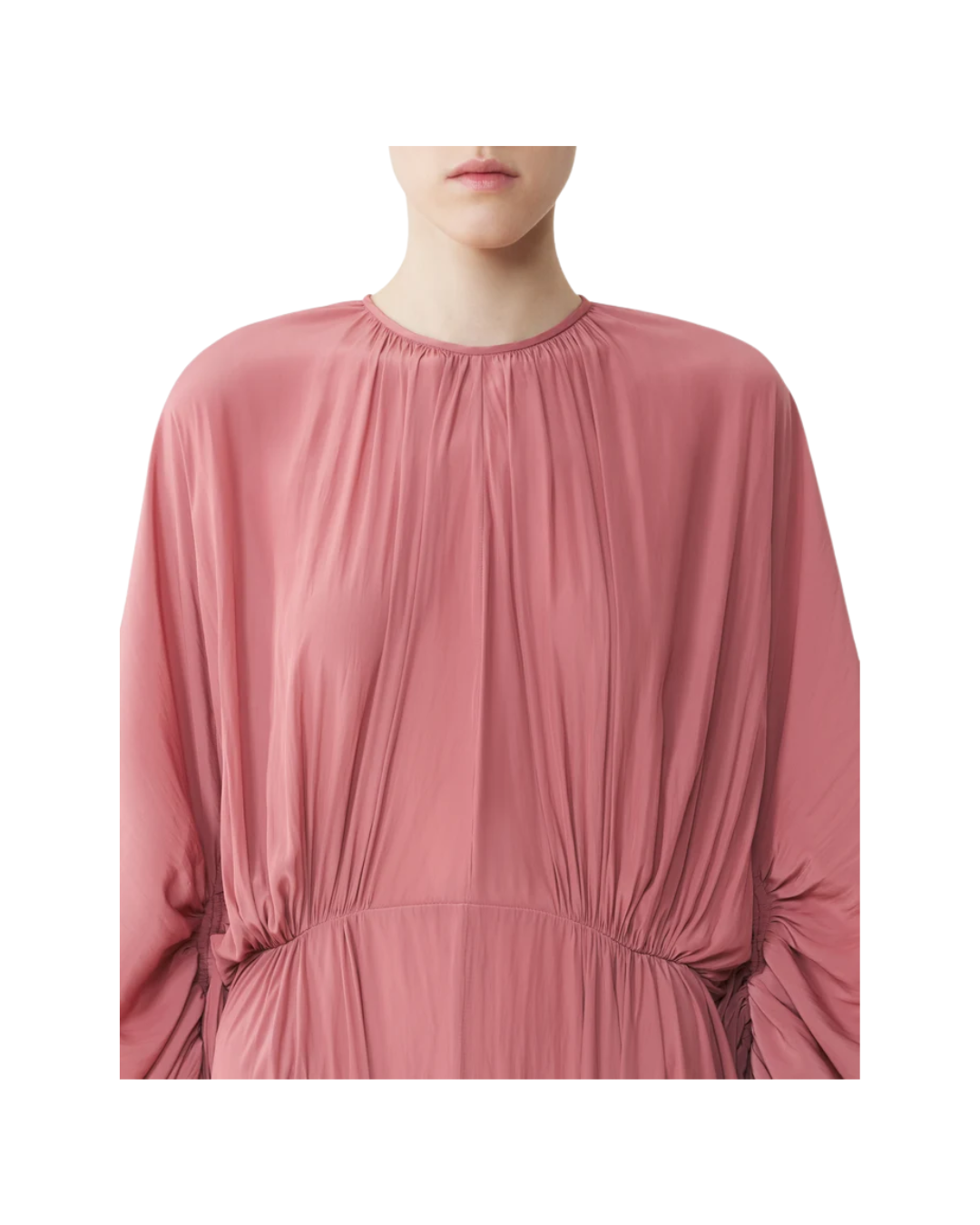 Fitted Charmeuse Dress