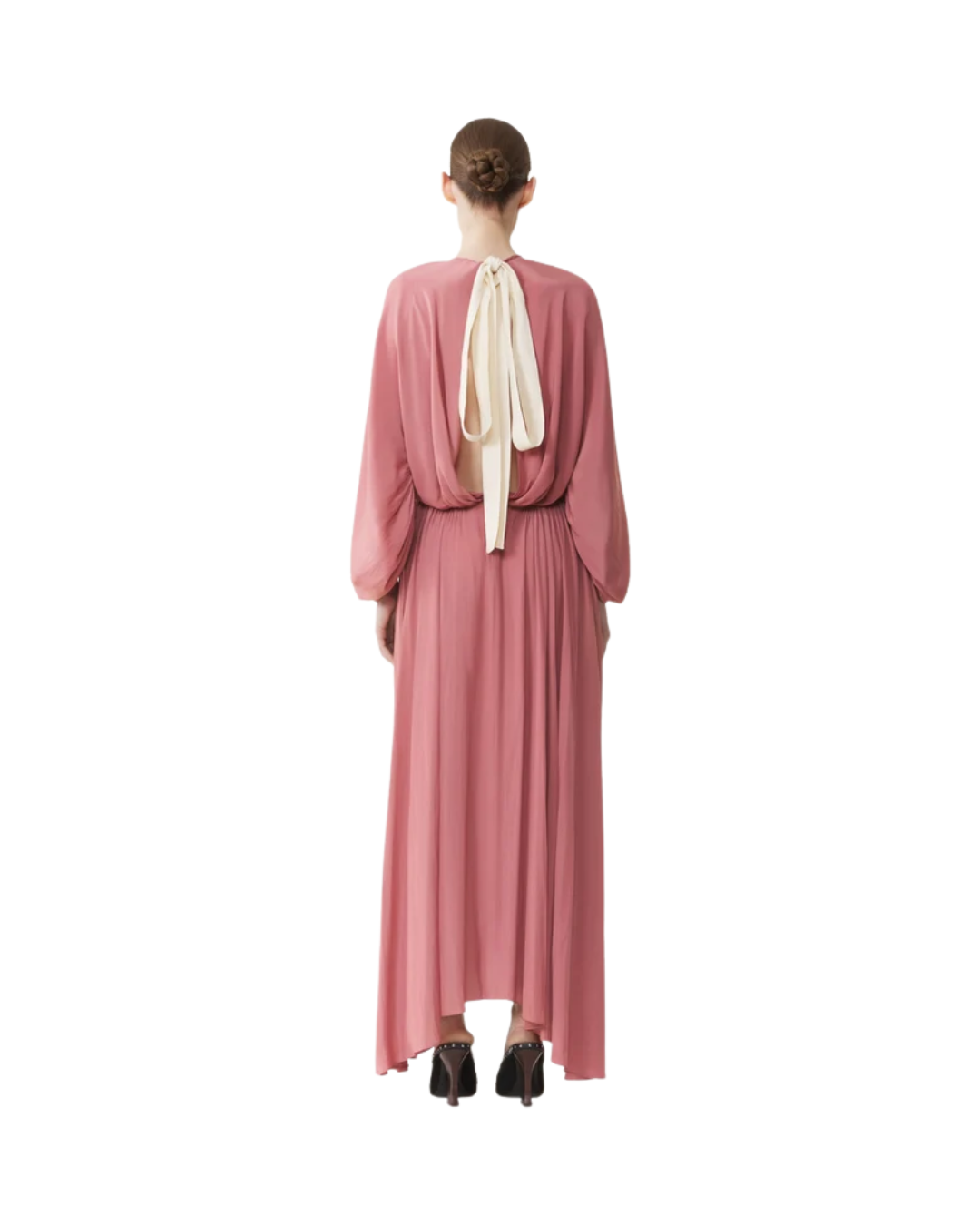 Fitted Charmeuse Dress